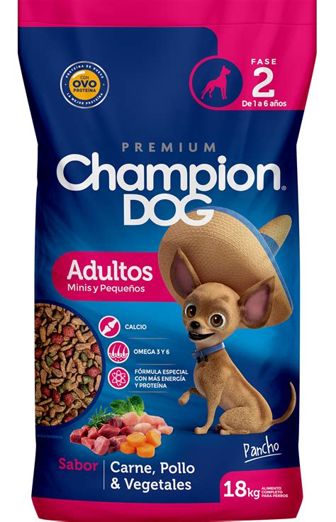 Champion Dog Adulto Razas Pequeñas 18kg – Distribuidora Lira