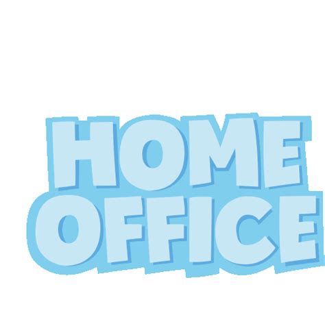 Home Office Sticker - Home Office Work - Discover & Share GIFs