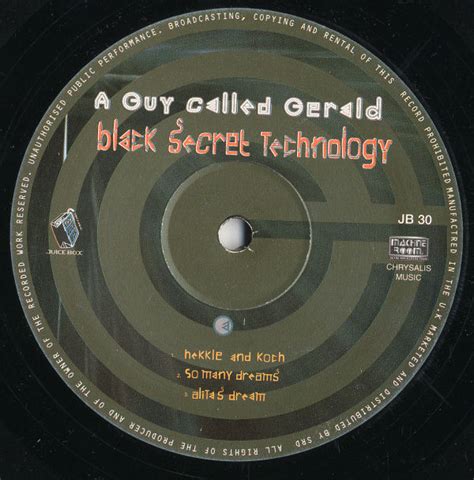 A Guy Called Gerald - Black Secret Technology (Reissue album)