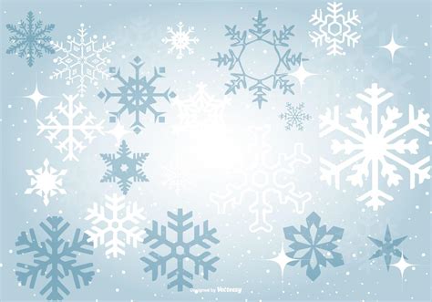 Beautiful Blue Snowflake Background 132887 Vector Art at Vecteezy