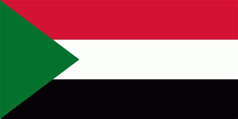 Sudan flag color codes