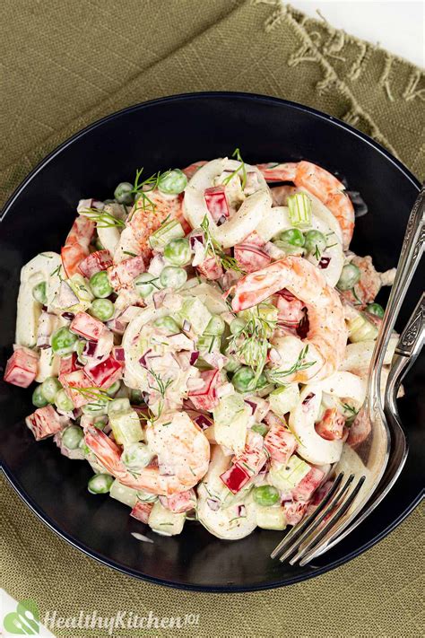 Seafood Salad Recipe - A Healthy Meal We Just Can’t Get Enough of