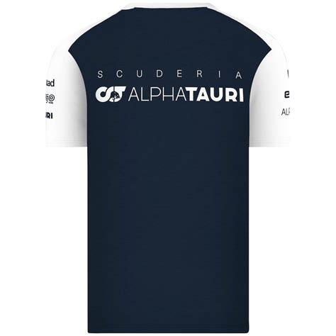 2022 Scuderia Alpha Tauri Team T-Shirt Navy - GPStore