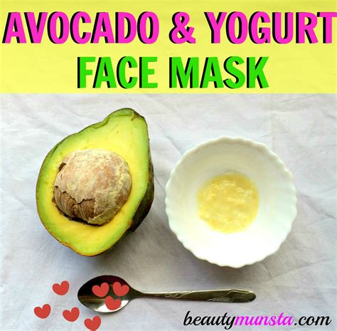 Deep Hydrating Avocado and Yogurt Face Mask Recipe - beautymunsta