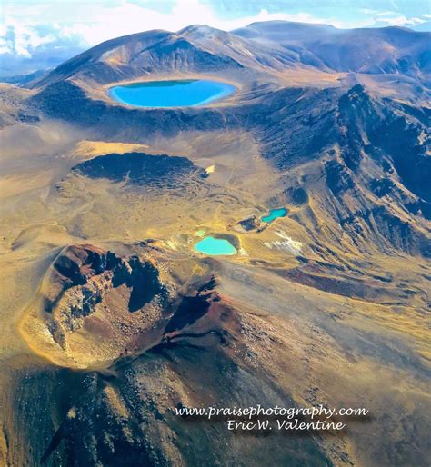 Tongariro National Park from the air – Praise Photography