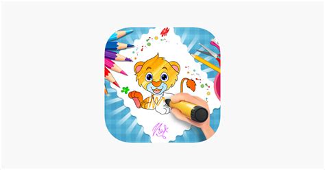 ‎Animals Coloring Page Game - Jungle Dairy on the App Store