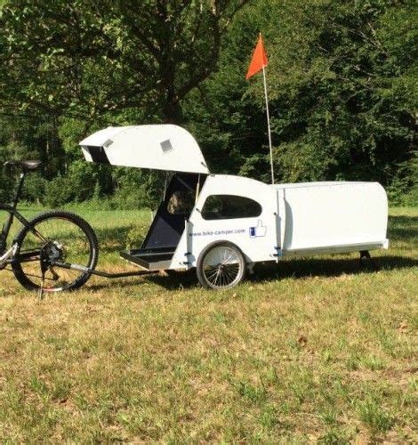 Build Your Own Bicycle Caravan | Bicycle camping, Small camping trailer ...