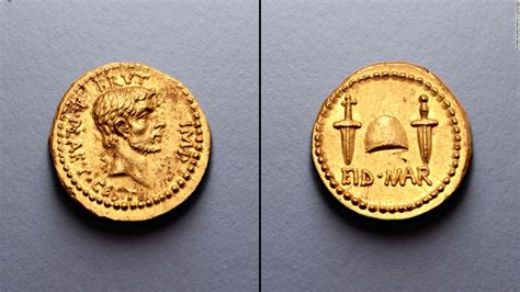 An ultra-rare coin celebrating Julius Caesar's assassination sells for a record $3.5 million ...