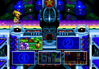 Screenshot of Knuckles' Chaotix (SEGA 32X, 1995) - MobyGames