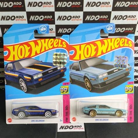 Hot Wheels DMC Delorean - Factory Sealed 2023 | Shopee Malaysia