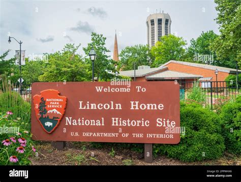 Lincoln Home National Historic Site Stock Photo - Alamy