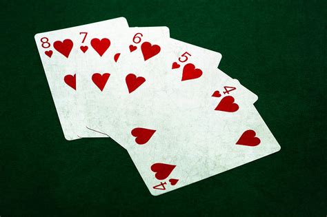 Poker Hands - Straight Flush 2 Photograph by Alexander Senin