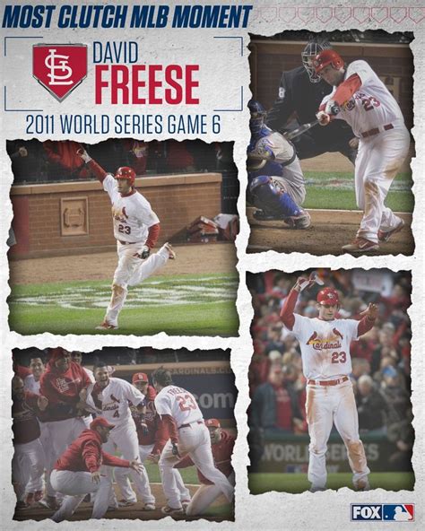 Unforgettable: David Freese's Historic Performance in the 2011 World ...