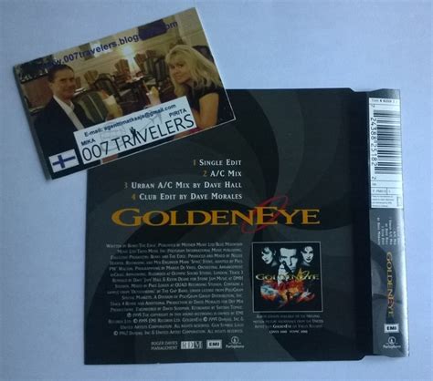 007 TRAVELERS: 007 Item: Tina Turner GoldenEye single