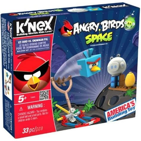 K'nex Angry Birds Space Ice Bird vs. Snowman Pig - Walmart.com ...