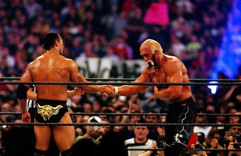 Hulk Hogan Calls His Match Against The Rock "One Of The Greatest ...