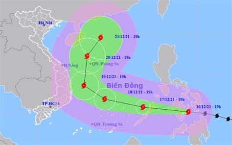 Typhoon Rai to have unusual developments after entering East Vietnam ...