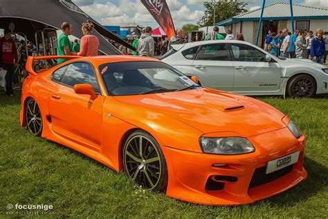 Orange Toyota Supra - Home Depot Truck Rental