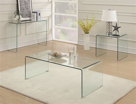 Devon Clear Acrylic Table Collection | Las Vegas Furniture Store | Modern Home Furniture ...