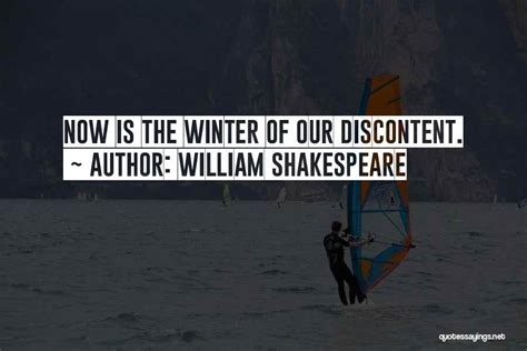 Top 12 Winter Of Discontent Quotes & Sayings