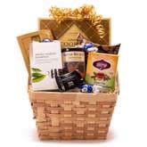 Chocolate And Tea Gift Basket at Send Flowers