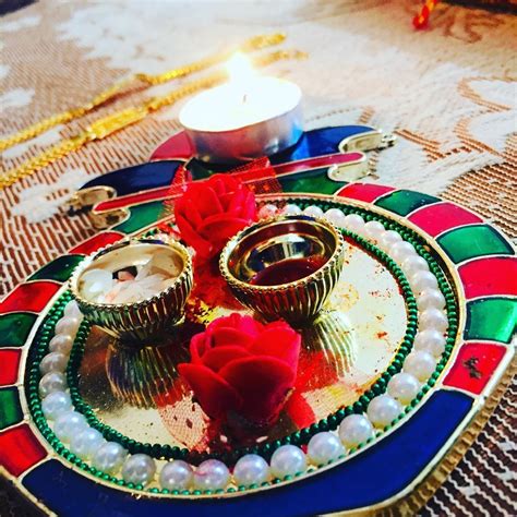 Decorated thali for this rakhi festival ...😍 ..... Camera lover ...I m photoholic ️ ..... Love ...