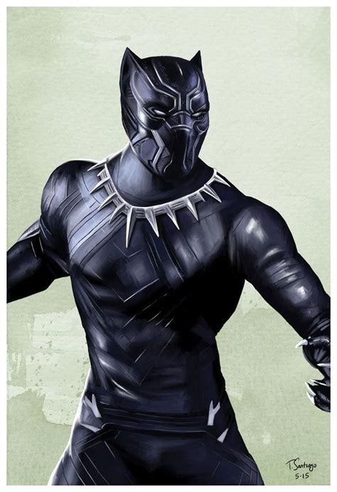 Black Panther Fan Art by Tony Santiago by tsantiago on DeviantArt ...