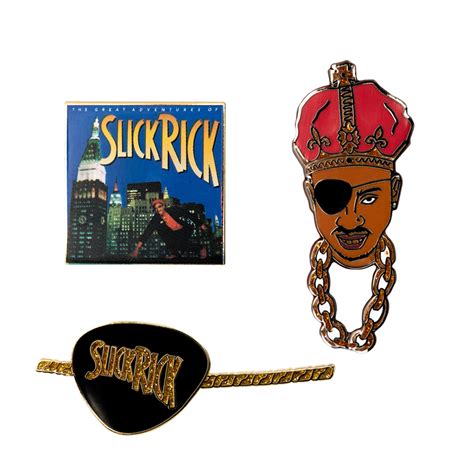 Slick Rick Eye Patch Pin – Slick Rick Official Shop