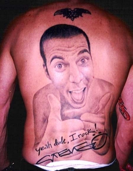 Steve-O's "Yeah Dude" Tattoo - Jackass Photo (19315116) - Fanpop