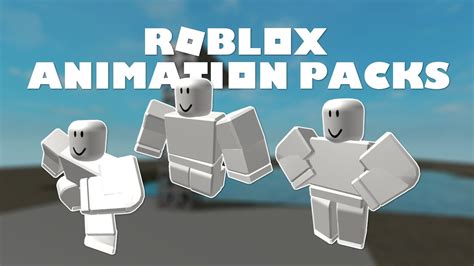 All R15 ROBLOX animation packs! - YouTube