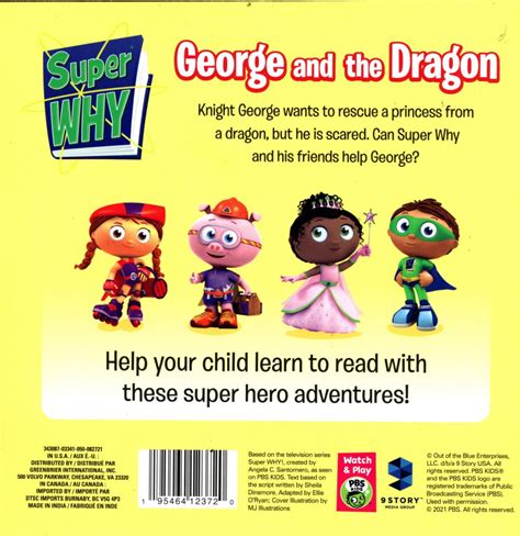 Super Why - George and the Dragon, The Little Red Hen, Hansel and ...