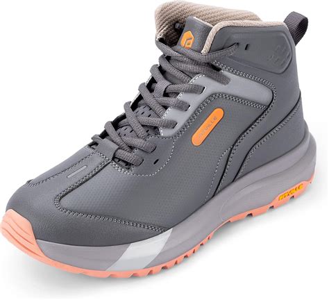 FitVille Womens Extra Wide Walking Boots, Waterproof Hiking Shoes for ...