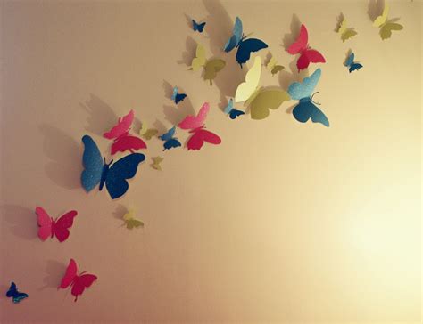 15 Best 3d Butterfly Wall Art