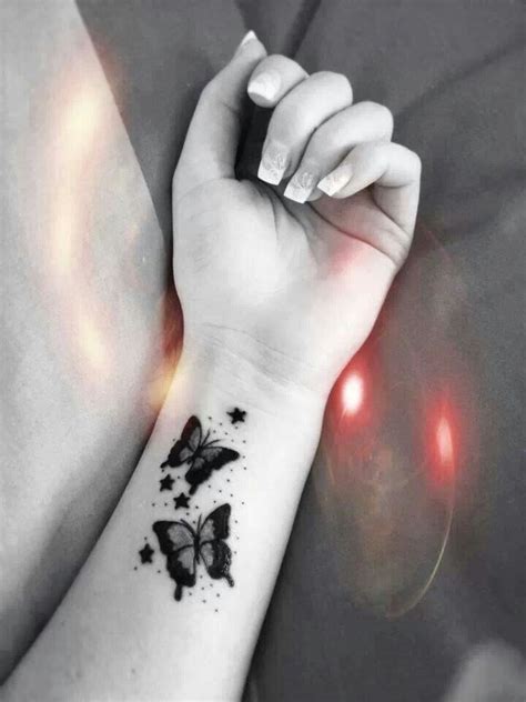 Butterfly Simple Tattoo Designs For Girls On Wrist - SCRIBB LOVE TATTOO DESIGN