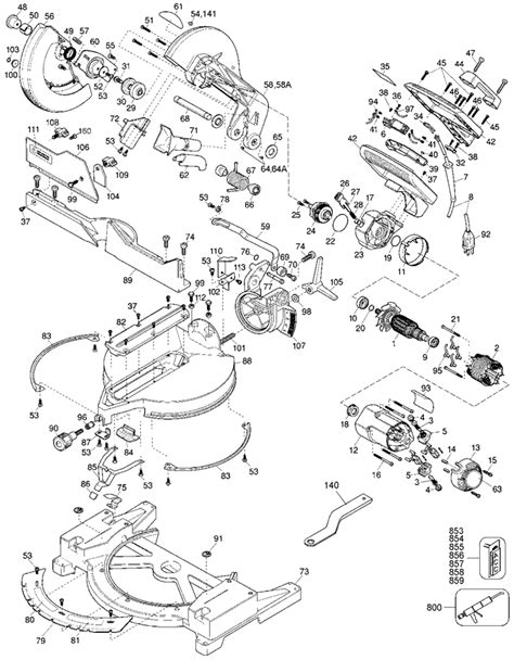 Dewalt Miter Saw Parts