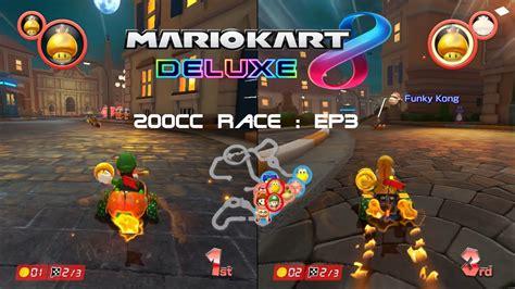 Mario Kart 8 mini game : 200cc Race - Team Game :EP3 - YouTube