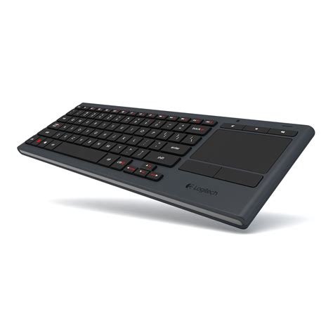 Logitech K830 Illuminated Keyboard Has Touchpad Instead of Numpad