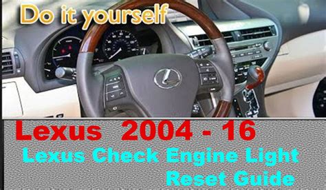 How To Reset Vsc Light On Lexus Es330 | Americanwarmoms.org