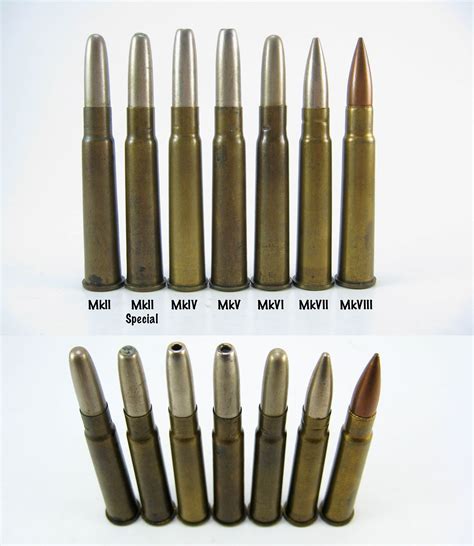 Development of the .303 British cartridge over the years. | Cartridges ...