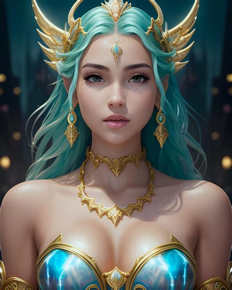 Atlantean Princess 2 by isuneek on DeviantArt