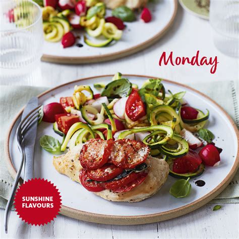 SW recipe: Parmesan chicken and courgetti salad - Slimming World ...