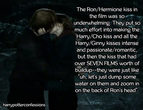 Harry Potter Hermione And Ron Kiss