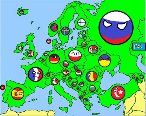 Image - Europe Map Country Ball.png | TheFutureOfEuropes Wiki | FANDOM powered by Wikia