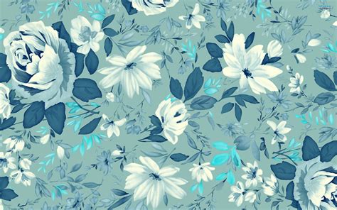 Blue Floral Pattern Wallpapers - Top Free Blue Floral Pattern ...