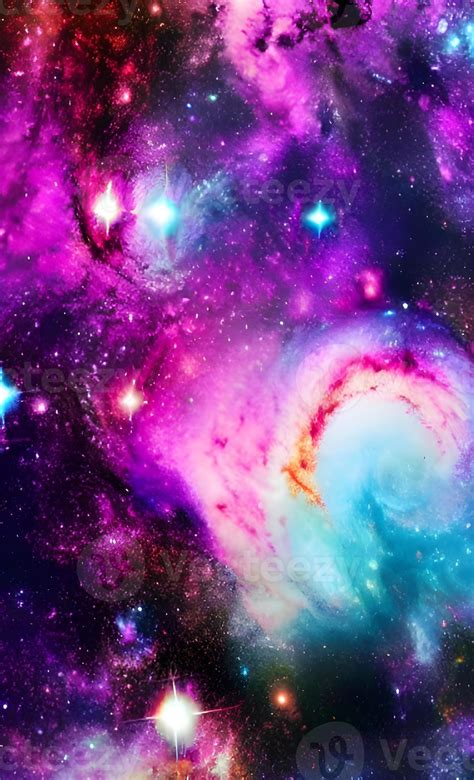 Galaxy Space background universe magic sky nebula night purple cosmos. Cosmic galaxy wallpaper ...