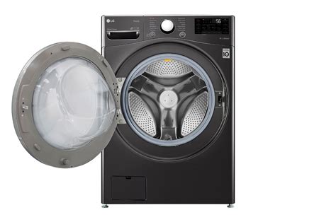 LG WM3998HBA: 4.5 cu.ft. Smart wi-fi Enabled All-In-One Washer/Dryer ...