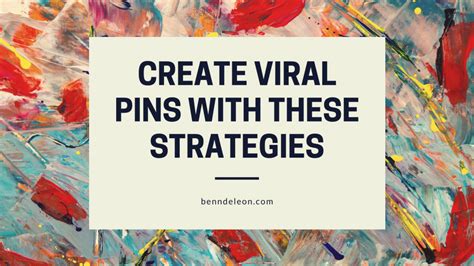 Create The Best Pins On Pinterest | BennDeLeon