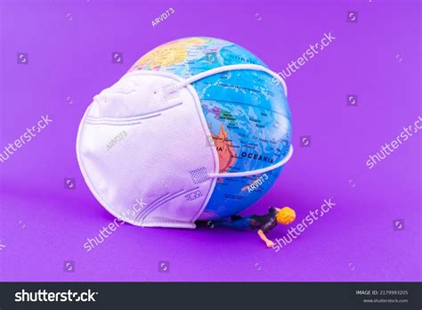 World Planet Earth Face Mask Protectminiature Stock Photo 2179993205 | Shutterstock