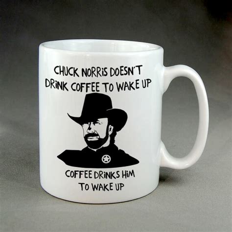 Items similar to Chuck Norris Funny Coffee Mug, Mugs 15 Oz Ounce on Etsy