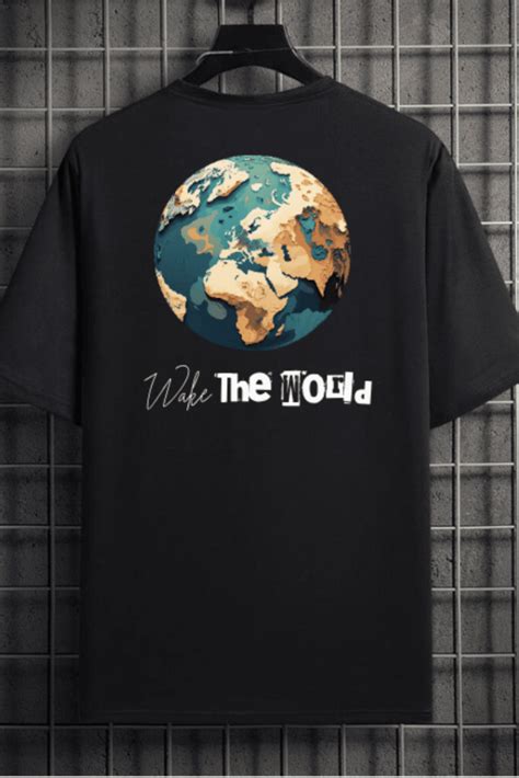 Best T-Shirt artwork design wake the world - MasterBundles